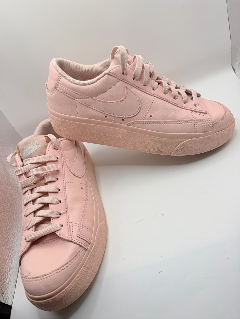 Nike Women’s Pink Low-Top Platform Sneakers
